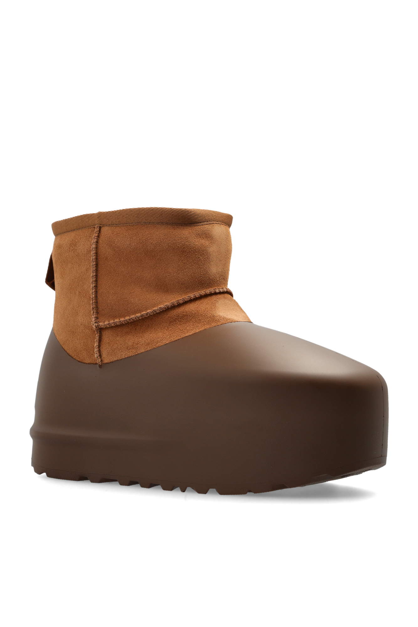 UGG Mini Classic Pumped Molded Boots | Brown | FARFETCH